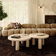 Amora - Indoor / Outdoor Round Accent Table - R&R Furniture Gallery (Fountain Valley, CA)