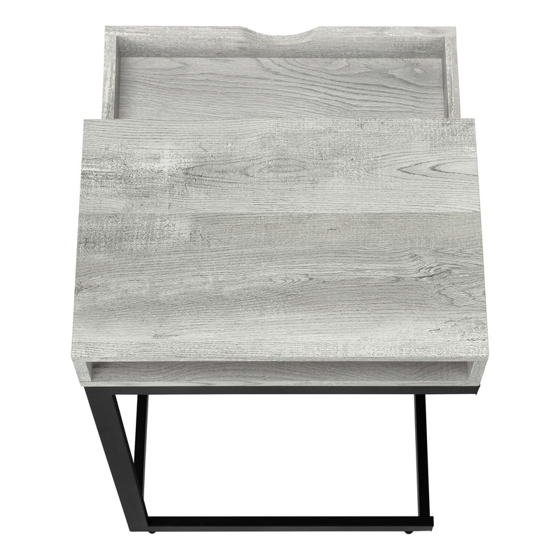 Accent Table, C - Shaped Contemporary Elegant Desig - R&R Furniture Gallery (Fountain Valley, CA)