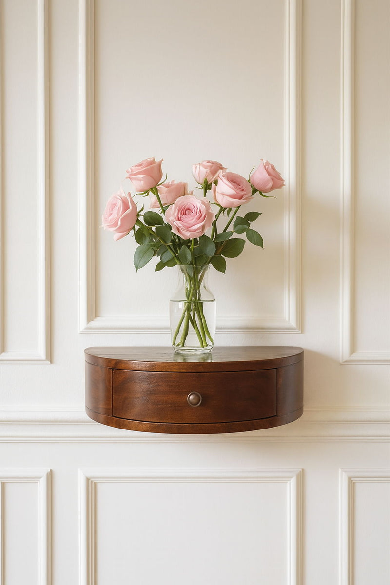 Lunar - Drawer Floating Nightstand - R&R Furniture Gallery (Fountain Valley, CA)