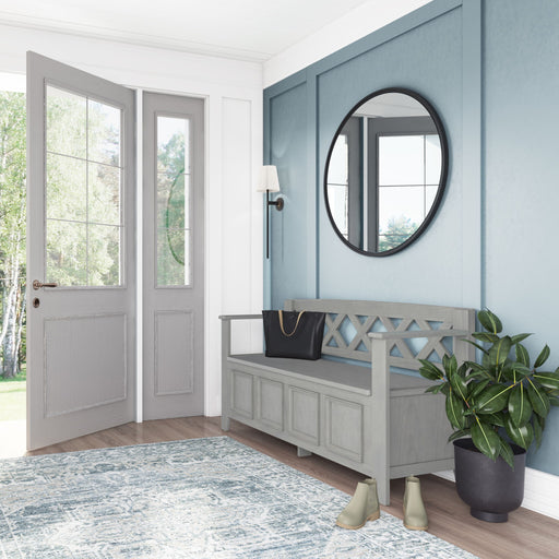 Amherst - Handcrafted Entryway Storage Bench - R&R Furniture Gallery (Fountain Valley, CA)