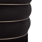 Lakka - Velvet Ottoman - R&R Furniture Gallery (Fountain Valley, CA)