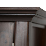 Acadian - Low Storage Cabinet - Brunette Brown - R&R Furniture Gallery (Fountain Valley, CA)