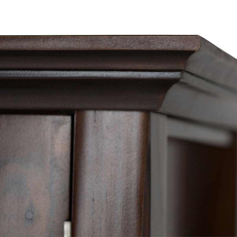 Acadian - Low Storage Cabinet - Brunette Brown - R&R Furniture Gallery (Fountain Valley, CA)