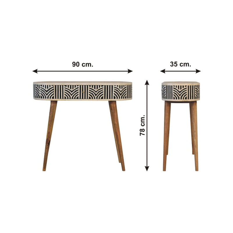Inlay - Edessa Bone Table - R&R Furniture Gallery (Fountain Valley, CA)