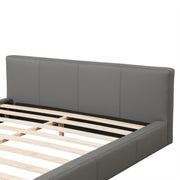 Stylish Upholstered Bed With Birch Wood Frame - R&R Furniture Gallery (Fountain Valley, CA)