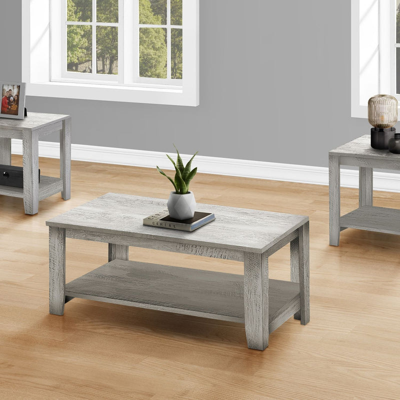 Table Set, Coffee, End, Side, Accent, Living Room, Transitional (Set of 3) - R&R Furniture Gallery (Fountain Valley, CA)