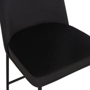 Pair of TOV Furniture Sydney counter stools in a set of two, featuring sleek modern design with wooden legs and cushioned seats.