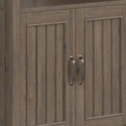 Lev - Bookcase - Smoky Brown - R&R Furniture Gallery (Fountain Valley, CA)