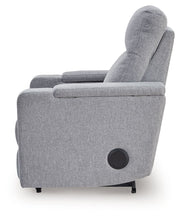 Pineland - Glider Power Recliner With Audio System - Pewter - R&R Furniture Gallery (Fountain Valley, CA)