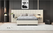 Upholstered Platform Bed With Big Headboard - R&R Furniture Gallery (Fountain Valley, CA)