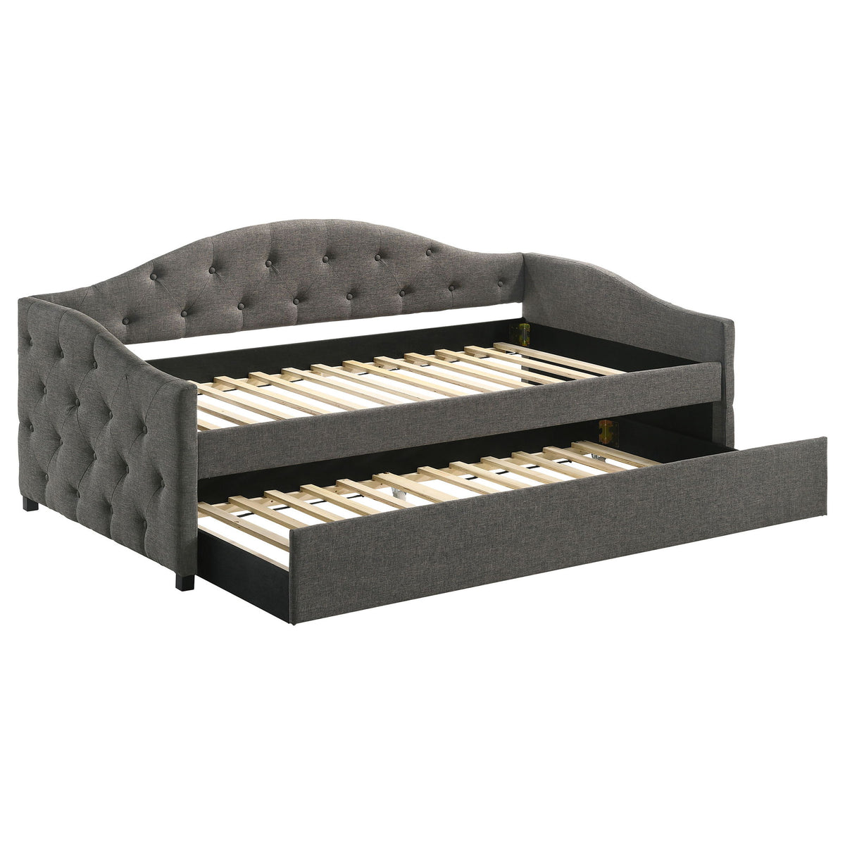 Tremont - Twin Daybed With Trundle - Gray