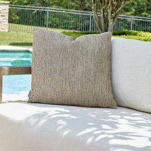Poros - Outdoor Pillow - Brown Toned