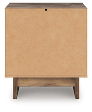 Chirason - Two Drawer Night Stand - Brown - R&R Furniture Gallery (Fountain Valley, CA)
