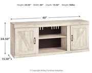 Bellaby - TV Stand W/Fireplace Option - R&R Furniture Gallery (Fountain Valley, CA)