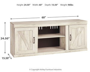 Bellaby - TV Stand W/Fireplace Option - R&R Furniture Gallery (Fountain Valley, CA)