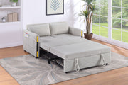 Percy - Teddy Sleeper Loveseat With Dual-Pull Sleeper Design - R&R Furniture Gallery (Fountain Valley, CA)