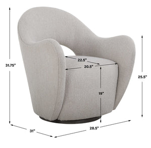 Wander - Fabric Swivel Chair