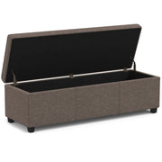 Avalon - Multifunctional Storage Ottoman Bench - R&R Furniture Gallery (Fountain Valley, CA)