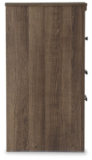 Juararo - Two Drawer Night Stand - Dark Brown - R&R Furniture Gallery (Fountain Valley, CA)