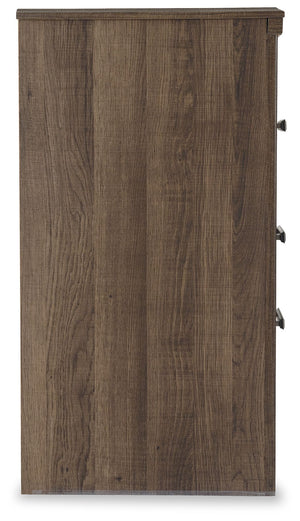 Juararo - Two Drawer Night Stand - Dark Brown - R&R Furniture Gallery (Fountain Valley, CA)