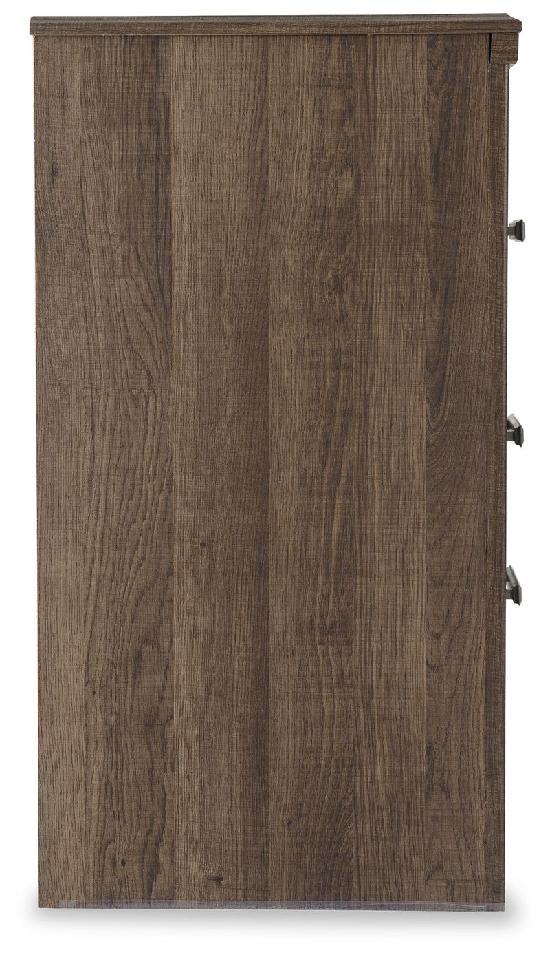 Juararo - Two Drawer Night Stand - Dark Brown - R&R Furniture Gallery (Fountain Valley, CA)