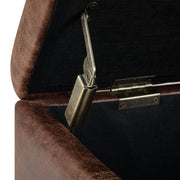 Dover - Upholstered Storage Ottoman Bench - R&R Furniture Gallery (Fountain Valley, CA)