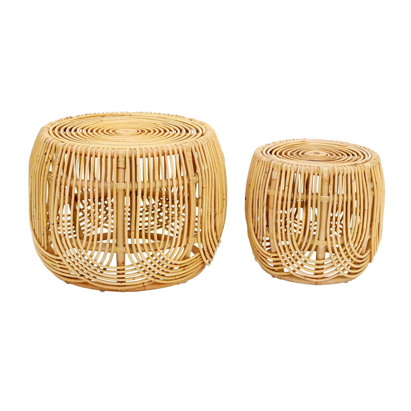 Azrina - Nesting Tables - Natural - R&R Furniture Gallery (Fountain Valley, CA)