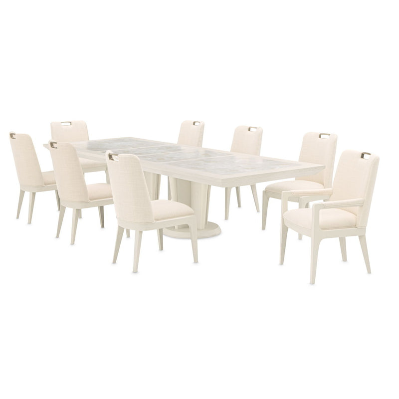 Scotts Square - Chaise - Cornsilk / Light Champagne