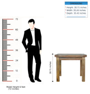 Extendable Butterfly Dining Table - Oak - R&R Furniture Gallery (Fountain Valley, CA)