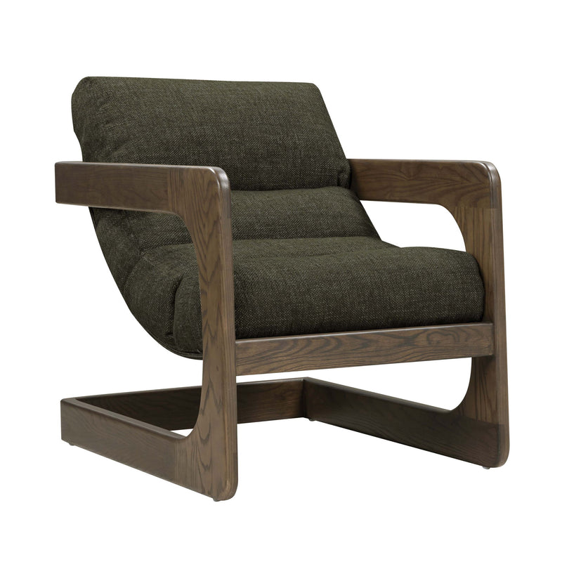 Palma - Textured Weave Accent Chair With Brown Base - R&R Furniture Gallery (Fountain Valley, CA)