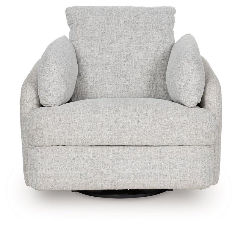 Alainmont Next-Gen Nuvella - Swivel Power Recliner - R&R Furniture Gallery (Fountain Valley, CA)
