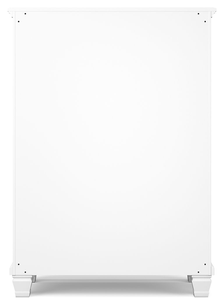 Fortman - Five Drawer Chest - White - R&R Furniture Gallery (Fountain Valley, CA)