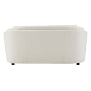 Mariko - Loveseat With 2 Pillows - Beige Linen - R&R Furniture Gallery (Fountain Valley, CA)