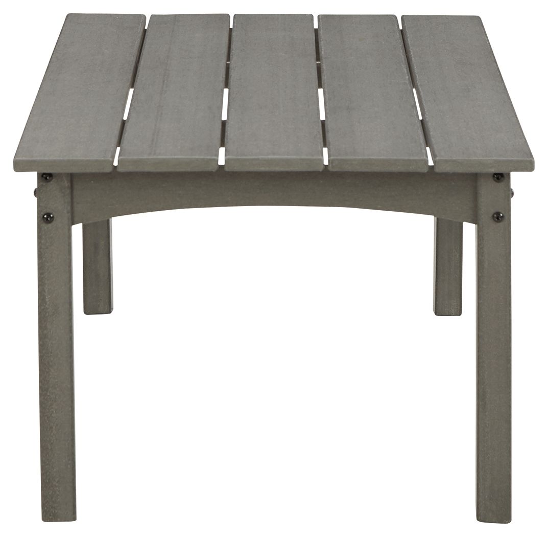Visola - Rectangular Cocktail Table - Gray - R&R Furniture Gallery (Fountain Valley, CA)