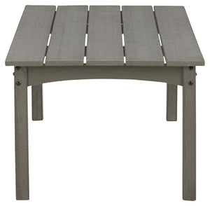 Visola - Rectangular Cocktail Table - Gray - R&R Furniture Gallery (Fountain Valley, CA)