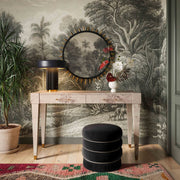 Lakka - Velvet Ottoman - R&R Furniture Gallery (Fountain Valley, CA)