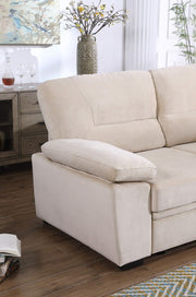 Kipling - Reversible Sleeper Sectional Sofa Chaise - R&R Furniture Gallery (Fountain Valley, CA)