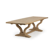 Julia - 86-110" Extension Dining Table - Soft Earth - R&R Furniture Gallery (Fountain Valley, CA)