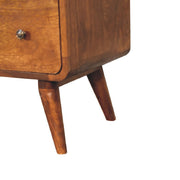Large Curved Chest - Chestnut - R&R Furniture Gallery (Fountain Valley, CA)