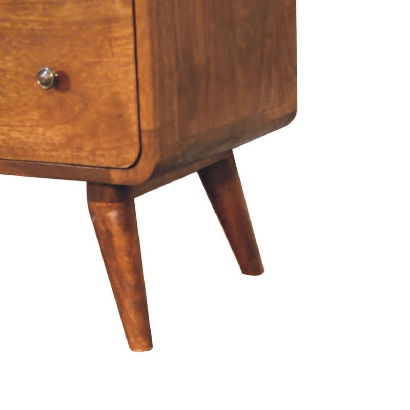 Large Curved Chest - Chestnut - R&R Furniture Gallery (Fountain Valley, CA)