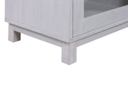 Summit - TV Stand Console With Fireplace - White Walnut Finish - R&R Furniture Gallery (Fountain Valley, CA)