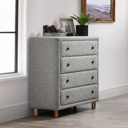 Cleo - Chest - Gray Boucle - R&R Furniture Gallery (Fountain Valley, CA)