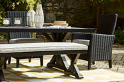 Beachcroft - Rect Dining Table W/Umb Opt - R&R Furniture Gallery (Fountain Valley, CA)