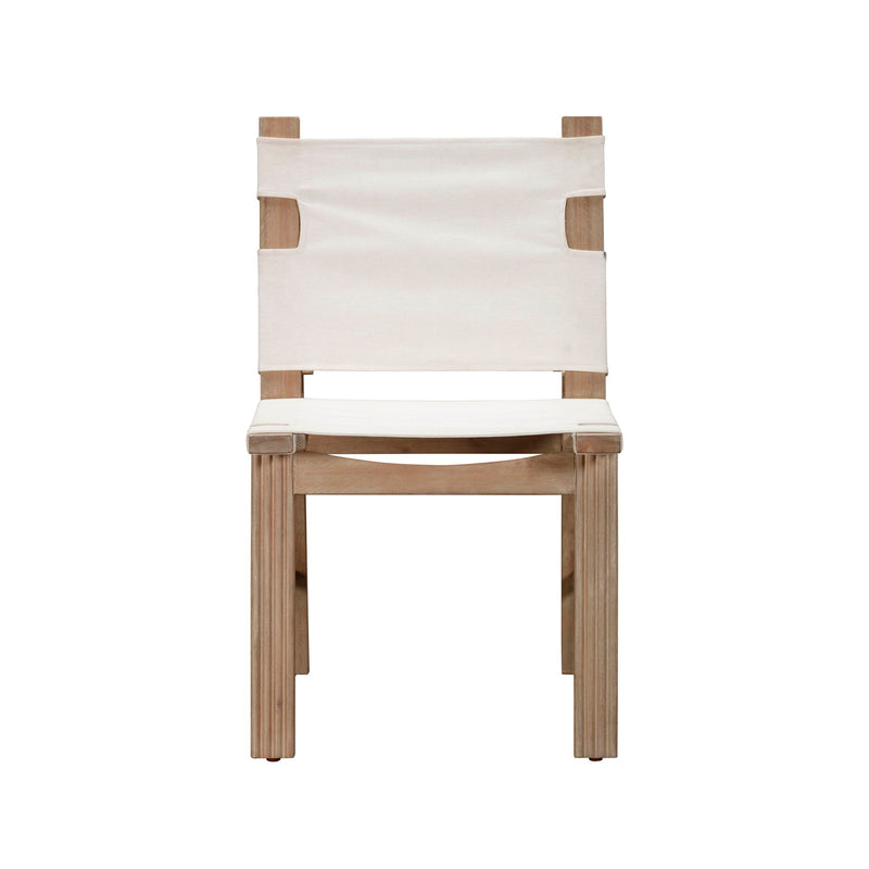Cassie - Outdoor Dining Chair (Set of 2) - Cream - R&R Furniture Gallery (Fountain Valley, CA)