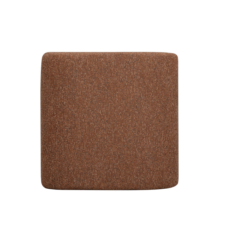 Desi - Woven Fabric Ottoman - R&R Furniture Gallery (Fountain Valley, CA)