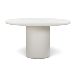 Billy - 54" Terrazzo Dining Table - Cream