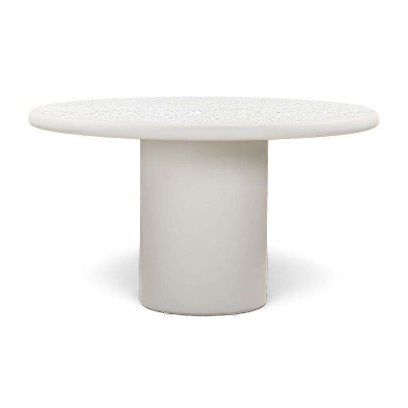 Billy - 54" Terrazzo Dining Table - Cream