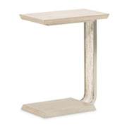 Lotus Bay - C-Shaped Accent Table - Sand - R&R Furniture Gallery (Fountain Valley, CA)