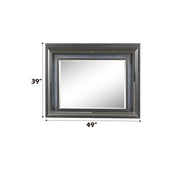 Sawyer - Mirror With LED - Metallic Gray - R&R Furniture Gallery (Fountain Valley, CA)