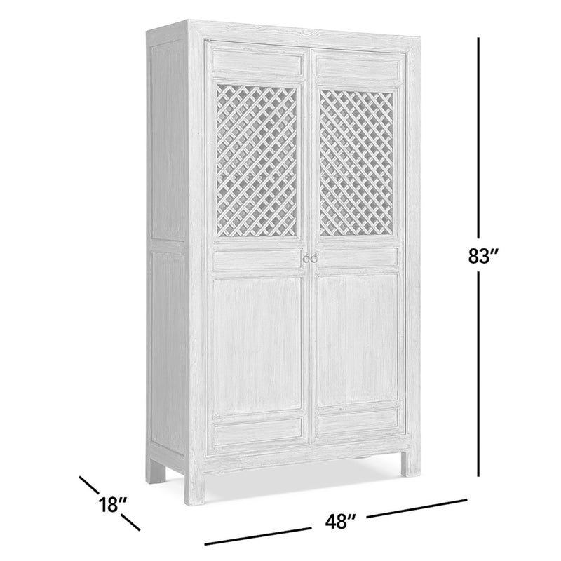 Jennifer Taylor Home Arden 2-door natural wood bookcase storage cabinet with accent cabinet design